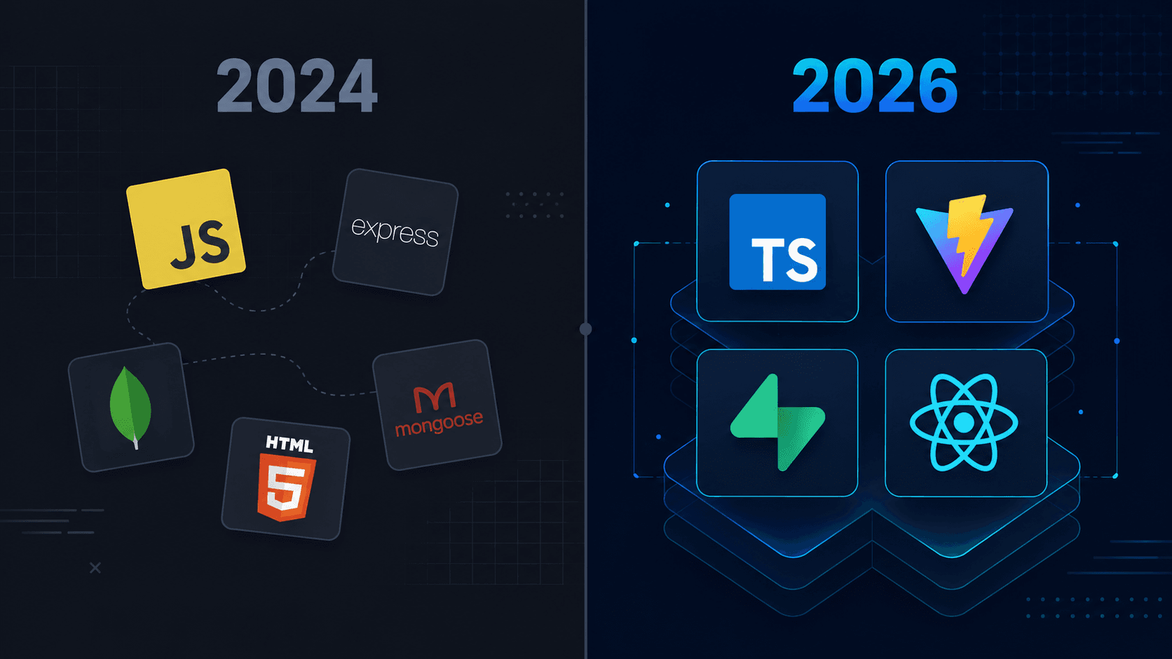 The stack I'd pick today vs. the stack I picked in 2024